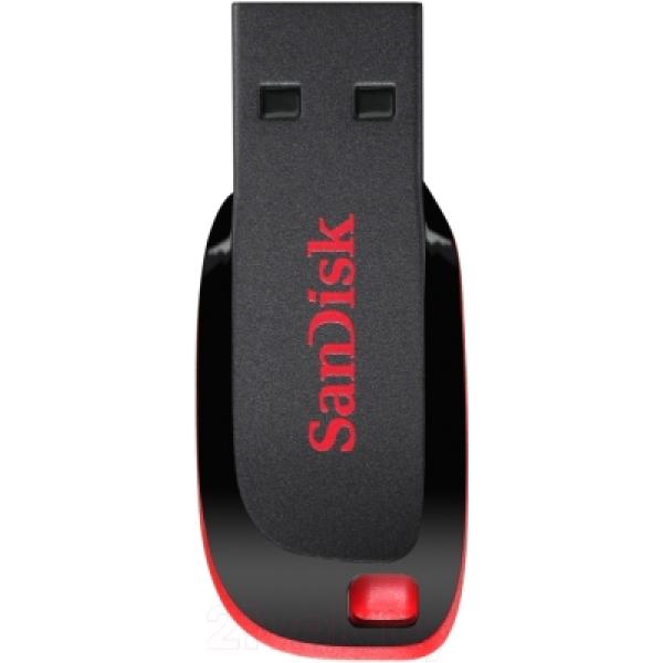 Usb flash накопитель SanDisk Cruzer Blade Black 32GB (SDCZ50-032G-B35)
