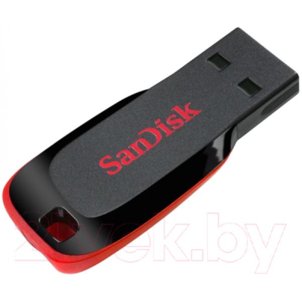 Usb flash накопитель SanDisk Cruzer Blade Black 64GB (SDCZ50-064G-B35)