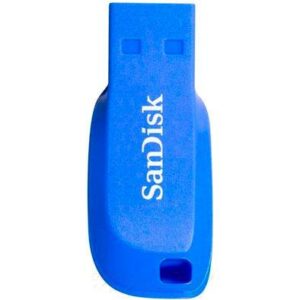 Usb flash накопитель SanDisk Cruzer Blade Electric Blue 32GB (SDCZ50C-032G-B35BE)