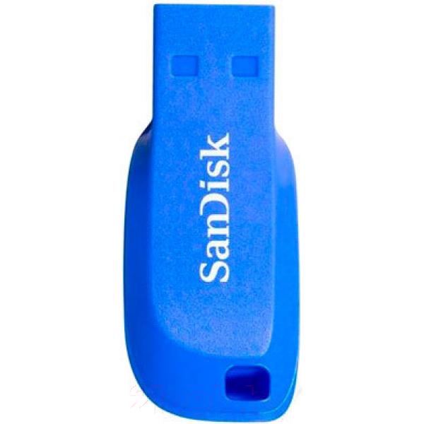 Usb flash накопитель SanDisk Cruzer Blade Electric Blue 32GB (SDCZ50C-032G-B35BE)