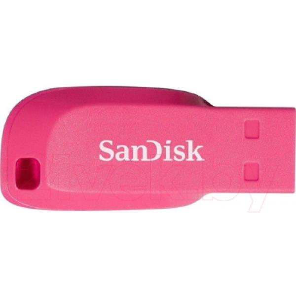 Usb flash накопитель SanDisk Cruzer Blade Pink 64GB (SDCZ50C-064G-B35PE)