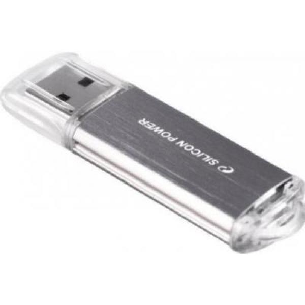 Usb flash накопитель Silicon Power Ultima II I-Series Silver 16 Gb (SP016GBUF2M01V1S)