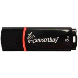 Usb flash накопитель SmartBuy 8GB Crown Black (SB8GBCRi-K)