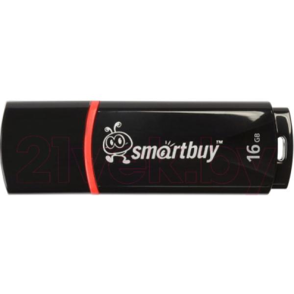Usb flash накопитель SmartBuy Crown Black 16GB (SB16GBCRi-K)
