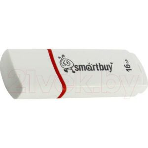 Usb flash накопитель SmartBuy Crown White 16GB (SB16GBCRW-W)
