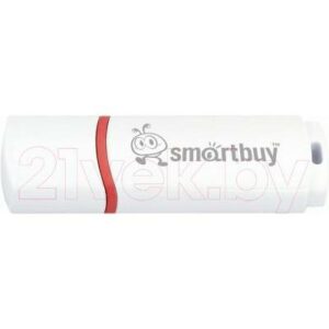 Usb flash накопитель SmartBuy Crown White 32GB (SB32GBCRW-W)