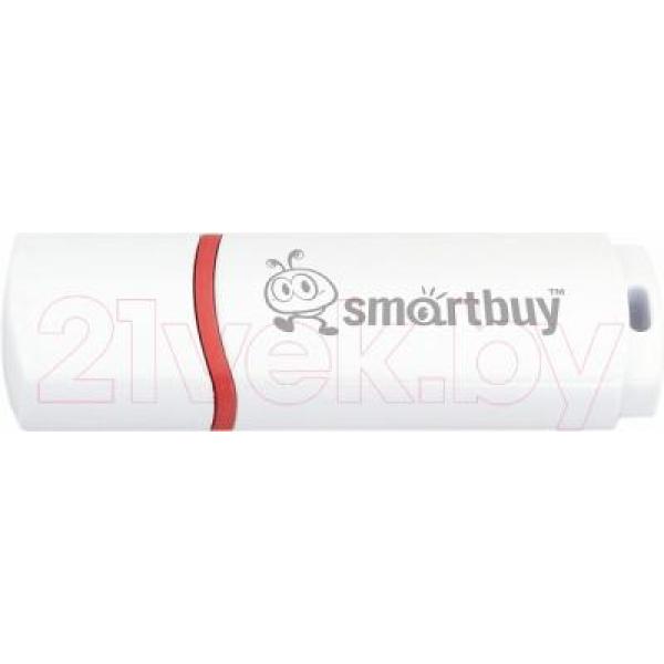 Usb flash накопитель SmartBuy Crown White 32GB (SB32GBCRW-W)