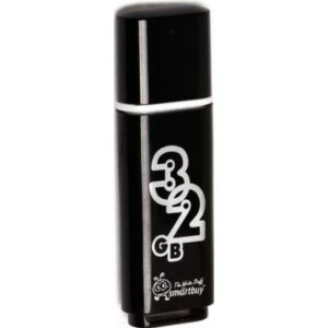 Usb flash накопитель SmartBuy Glossy Black 32Gb (SB32GBGS-K)