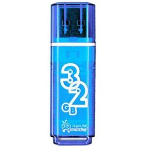 Usb flash накопитель SmartBuy Glossy Blue 32GB (SB32GBGS-B)