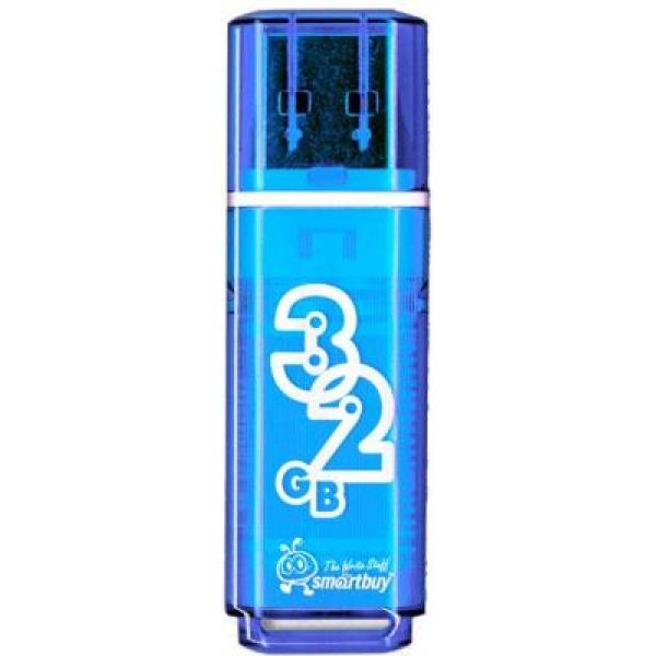 Usb flash накопитель SmartBuy Glossy Blue 32GB (SB32GBGS-B)
