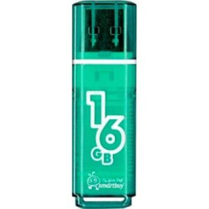 Usb flash накопитель SmartBuy Glossy Green 16GB (SB16GBGS-G)