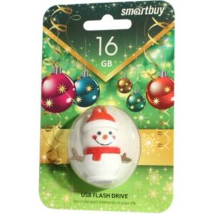Usb flash накопитель SmartBuy NY Снеговик 16Gb (SB16GBSnowP)
