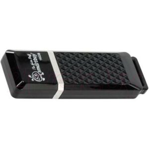 Usb flash накопитель SmartBuy Quartz Black 16Gb (SB16GBQZ-K)