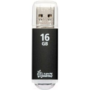 Usb flash накопитель SmartBuy V-Cut Series Black 16Gb (SB16GBVC-K)