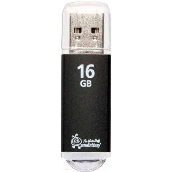 Usb flash накопитель SmartBuy V-Cut Series Black 16Gb (SB16GBVC-K)