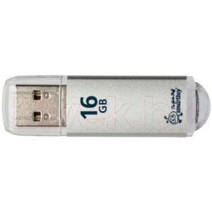 Usb flash накопитель SmartBuy V-Cut Series Silver 16Gb (SB16GBVC-S)
