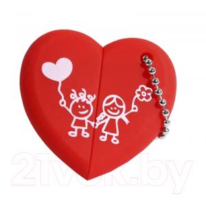 Usb flash накопитель SmartBuy Wild Сердце 8GB (SB8GBHeart)