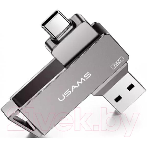 Usb flash накопитель Usams USB 3.0/USB Type-C 32GB / ZB199UP01