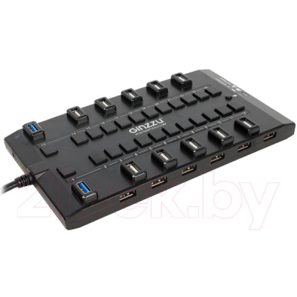 USB-хаб Ginzzu GR-328UAB