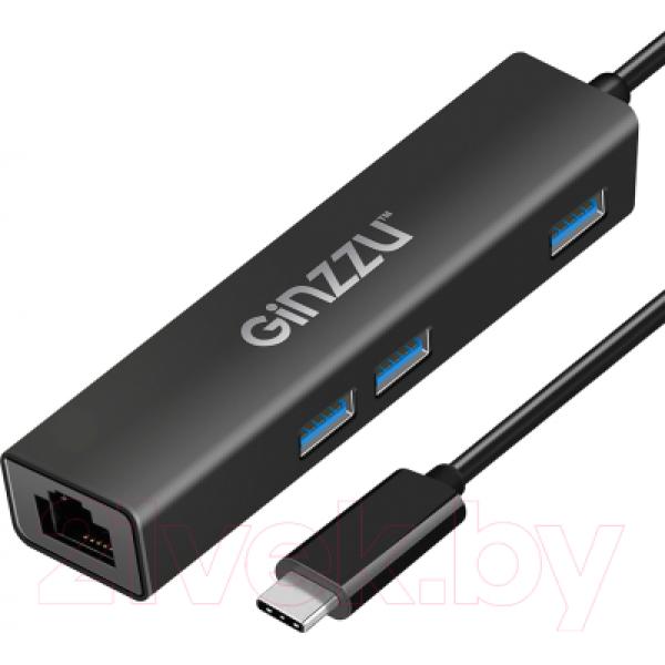 USB-хаб Ginzzu GR-765UB