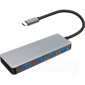 USB-хаб Platinet Type-C to USB 3.0 4-Port (PMMA9071)