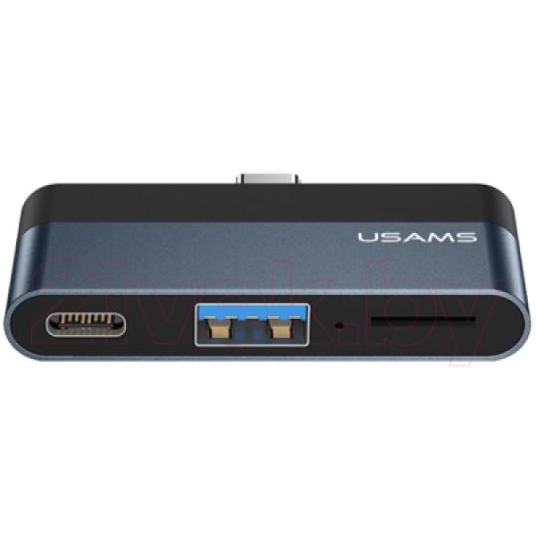 USB-хаб Usams Type-C Mini USB / US-SJ491