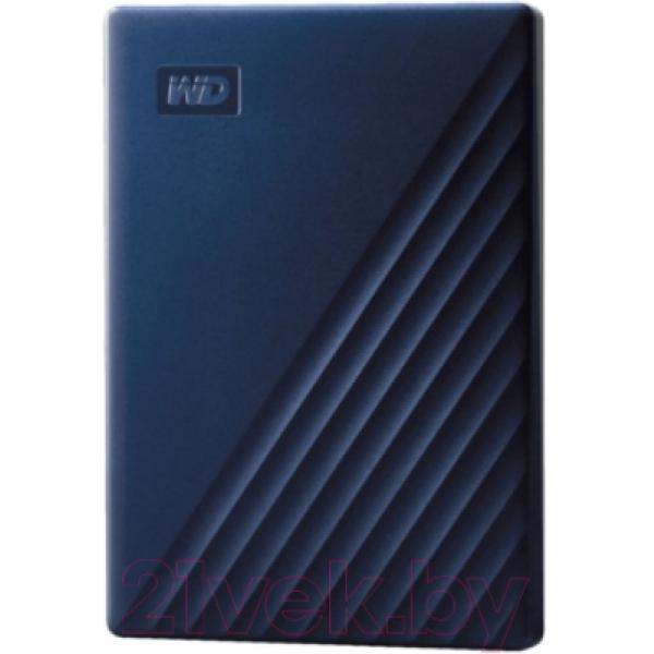 Внешний жесткий диск Western Digital My Passport 4TB Blue (WDBA2F0040BBL-WESN)