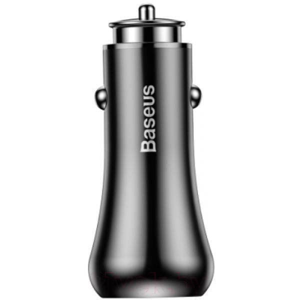 Зарядное устройство автомобильное Baseus Gentry Dual-U QC 3.0 / CCALL-GC01
