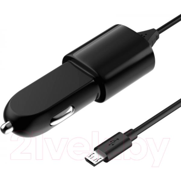 Зарядное устройство автомобильное Olmio microUSB 1.2A / 038869