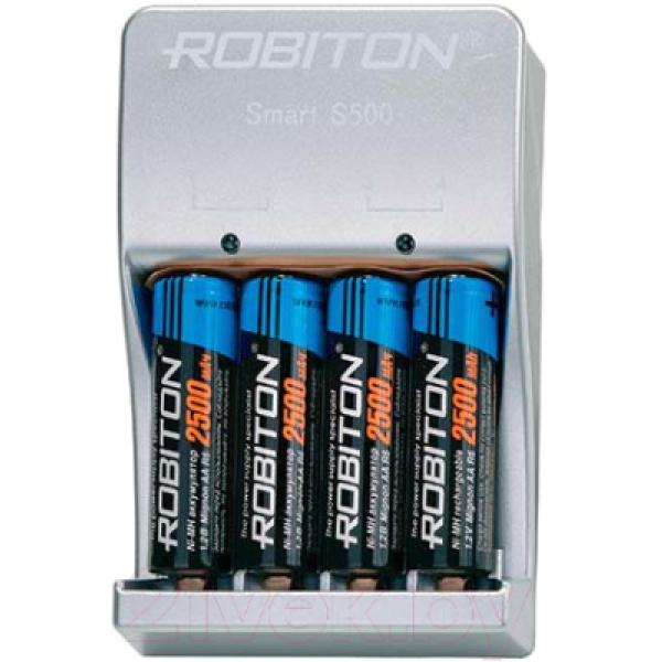 Зарядное устройство для аккумуляторов Robiton Smart S500-4MHAA BL1