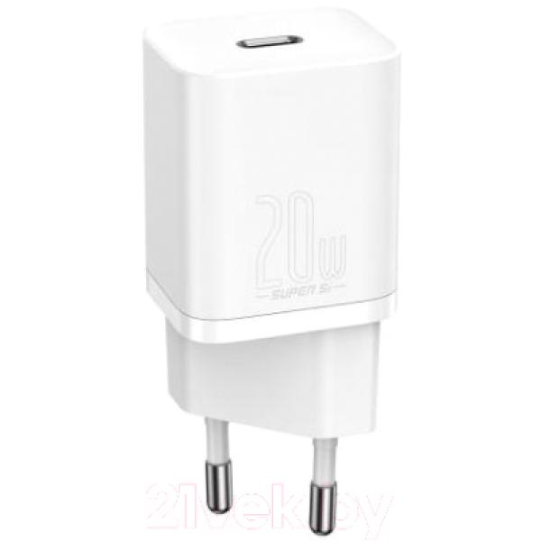 Зарядное устройство сетевое Baseus Super Si 1C 20W / CCSUP-B02