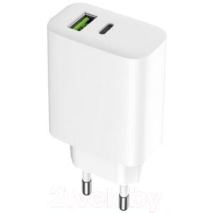 Зарядное устройство сетевое Digitalpart WC-2201 USB + USB-C 20W