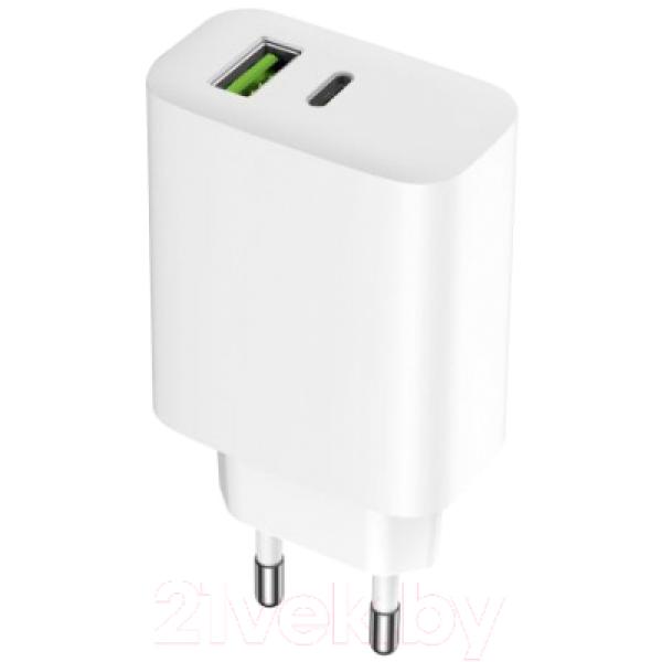 Зарядное устройство сетевое Digitalpart WC-2201 USB + USB-C 20W