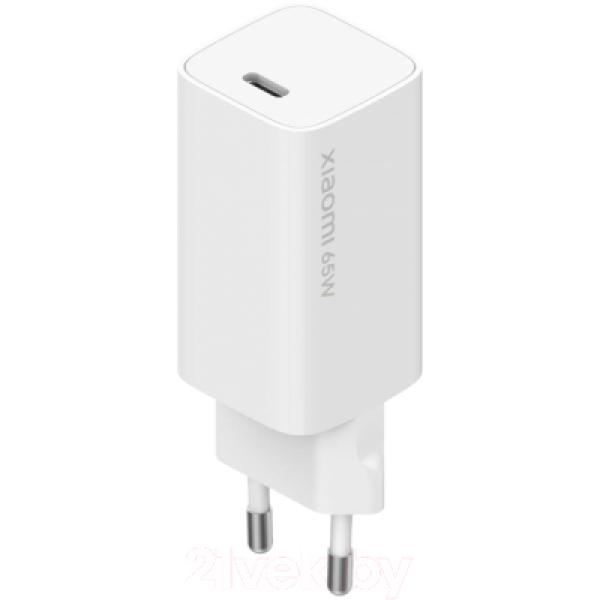 Зарядное устройство сетевое Xiaomi GaN Charger Type-C 65W EU / BHR4499GL/AD65GEU