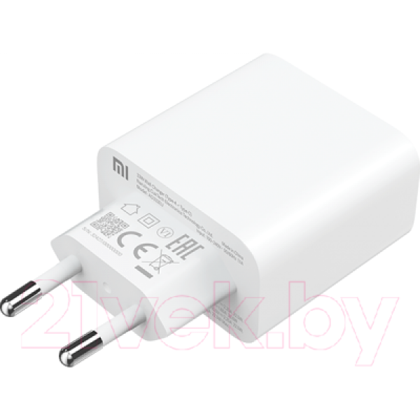 Зарядное устройство сетевое Xiaomi Mi 33W Wall Charger Type-A+Type-C EU / BHR4996GL