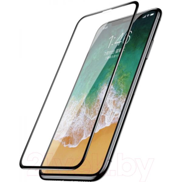 Защитное стекло для телефона Case 3D Rubber для iPhone X / XS / 11Pro