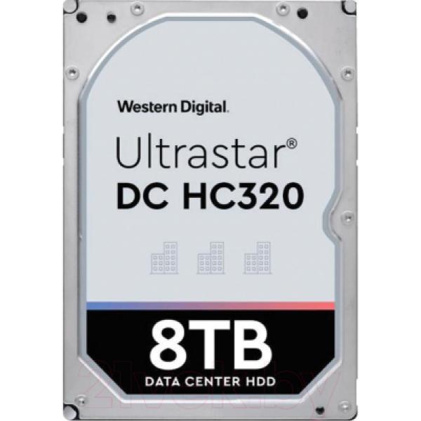Жесткий диск для сервера HGST Ultrastar 7K6 8TB (HUS728T8TALE6L4)