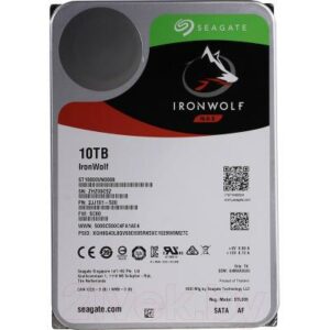 Жесткий диск для сервера Seagate IronWolf 10TB (ST10000VN0008)