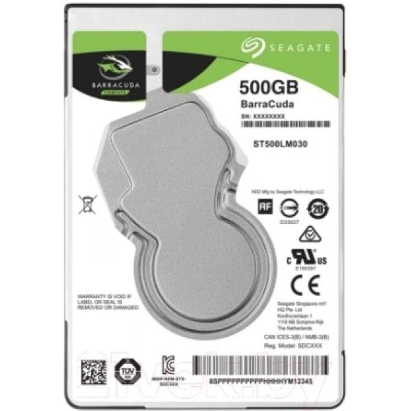 Жесткий диск Seagate Barracuda 500GB (ST500LM030)