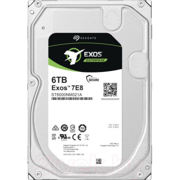 Жесткий диск Seagate Exos 7E8 6TB (ST6000NM021A)