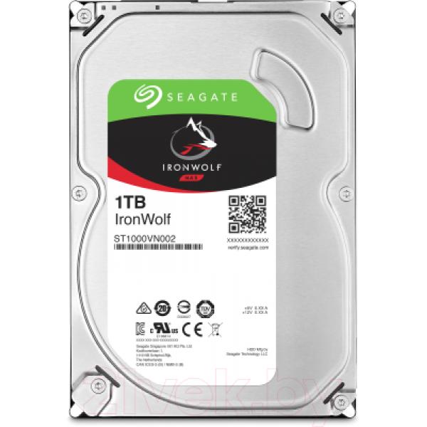 Жесткий диск Seagate Ironwolf 1TB (ST1000VN002)