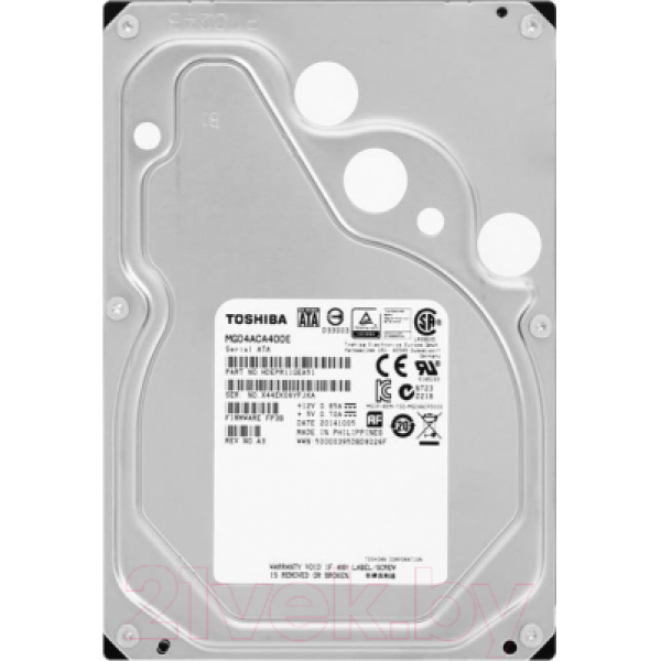 Жесткий диск Toshiba Sata-III 4TB Enterprise Capacity (MG04ACA400E)