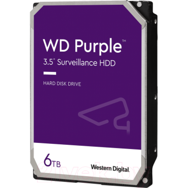 Жесткий диск Western Digital 6Tb Purple (WD62PURZ)