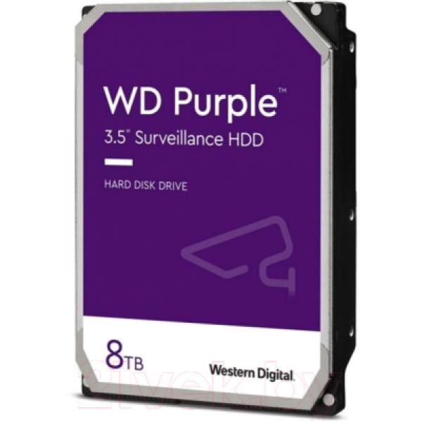 Жесткий диск Western Digital 8TB Purple (WD84PURZ)