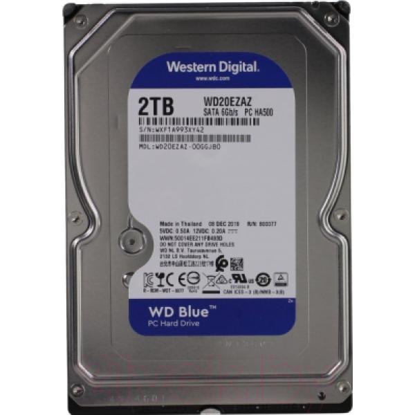 Жесткий диск Western Digital Blue 2TB (WD20EZAZ)