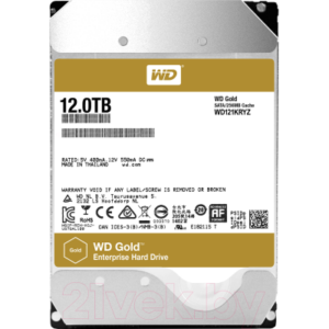 Жесткий диск Western Digital Gold 12TB (WD121KRYZ)