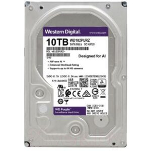 Жесткий диск Western Digital Purple 10TB